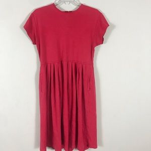 90s red dress